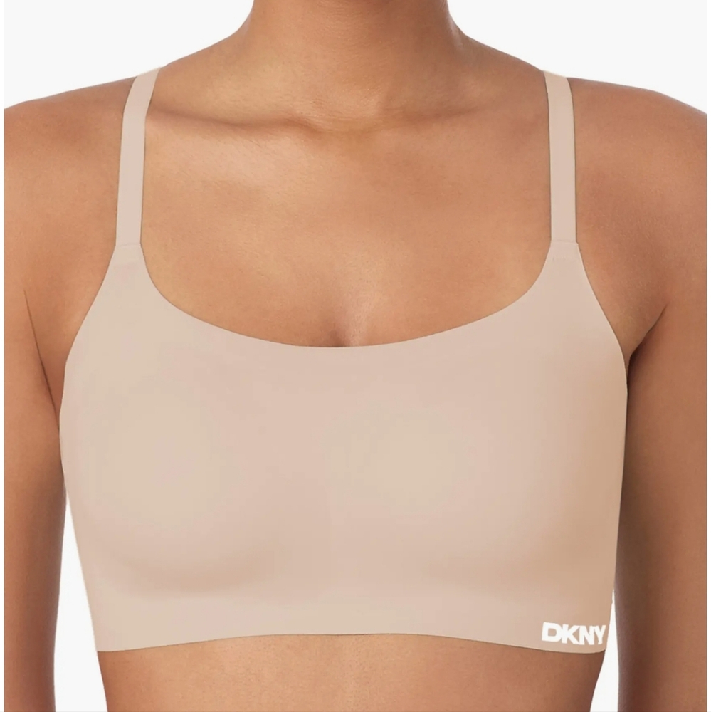 New DKNY Women's Seamless Tan Bralette - Picture 5 of 7